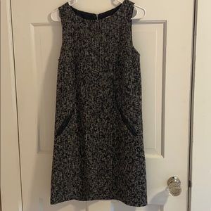 Ann Taylor LOFT tweed sleeveless sheath